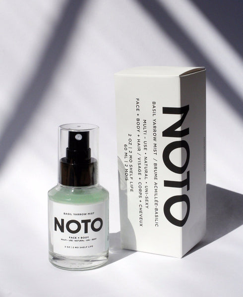 NOTO Botanics -  Basil Yarrow Mist 2oz - nat + sus/the shop
