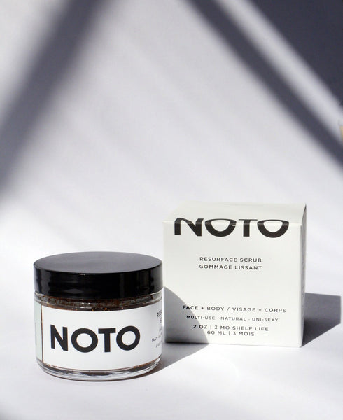 NOTO Botanics - Resurface Scrub 2oz - nat + sus/the shop