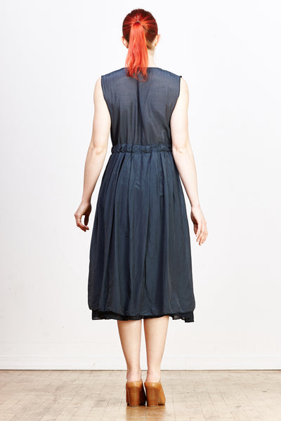 Julia Dress Cotton/Silk - Ink - nat + sus/the shop